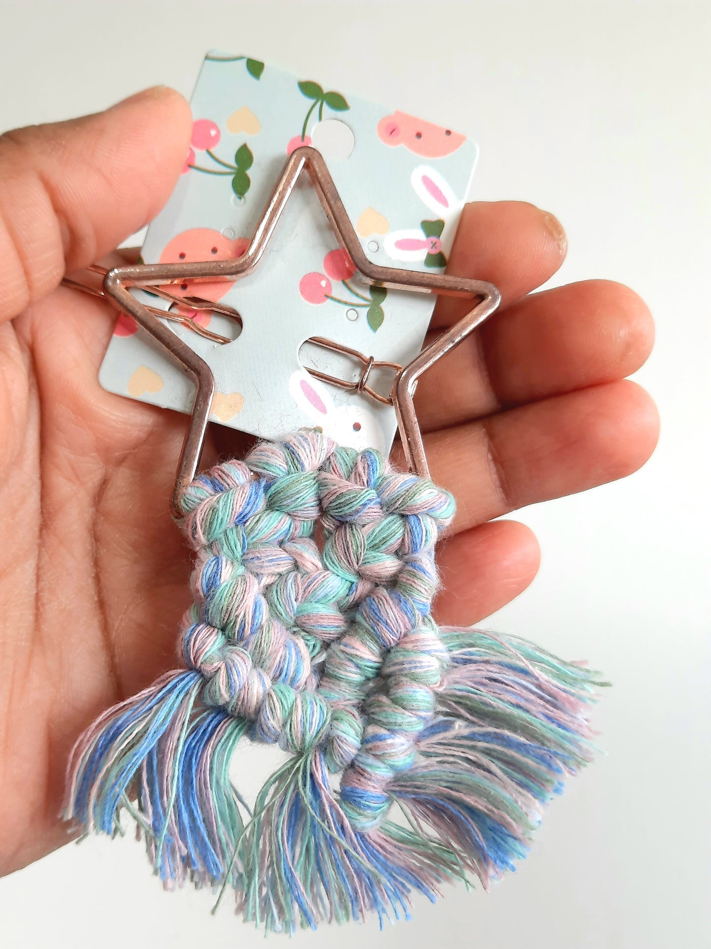 Macrame Hair Clips
