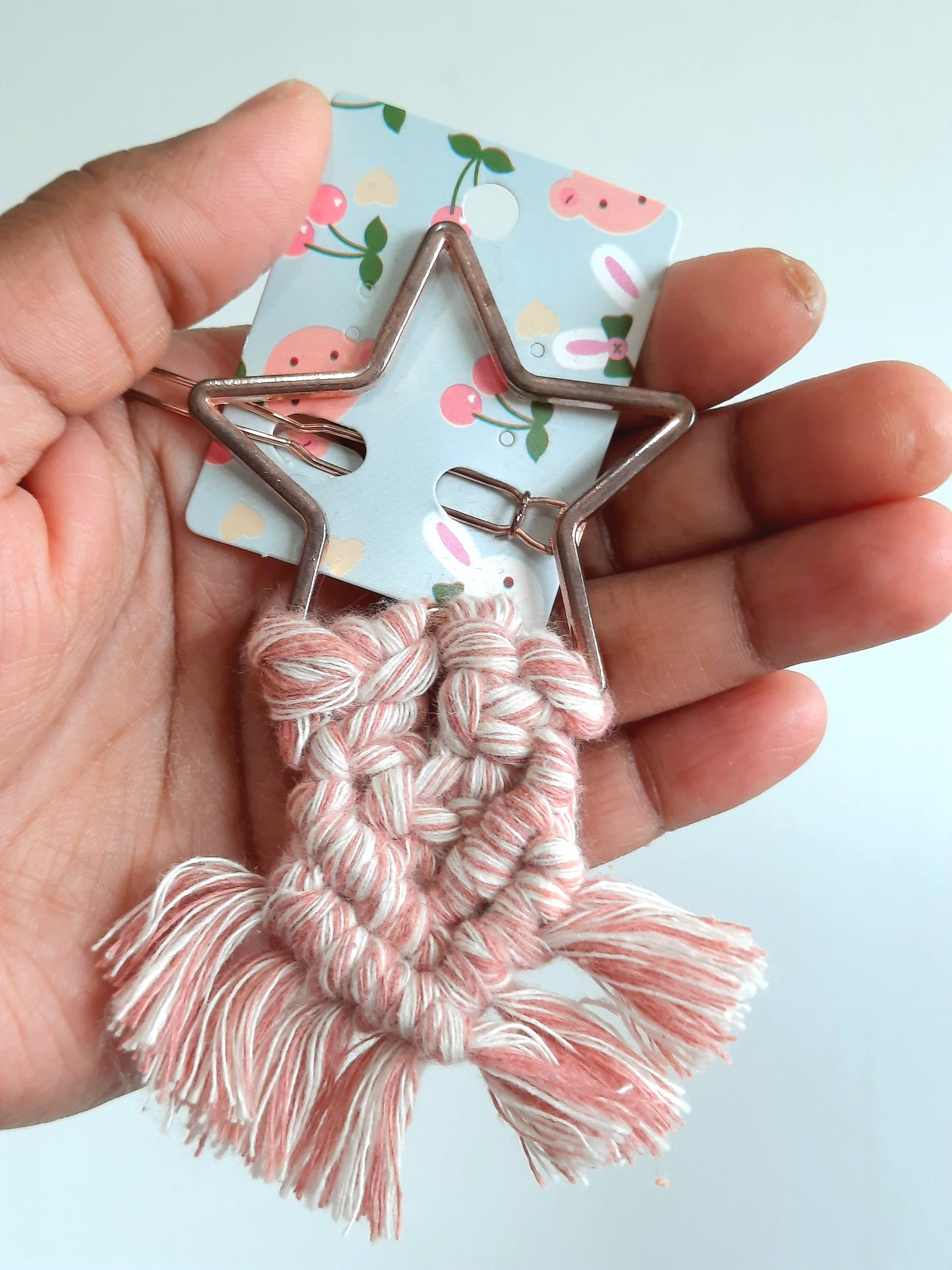 Macrame Hair Clips