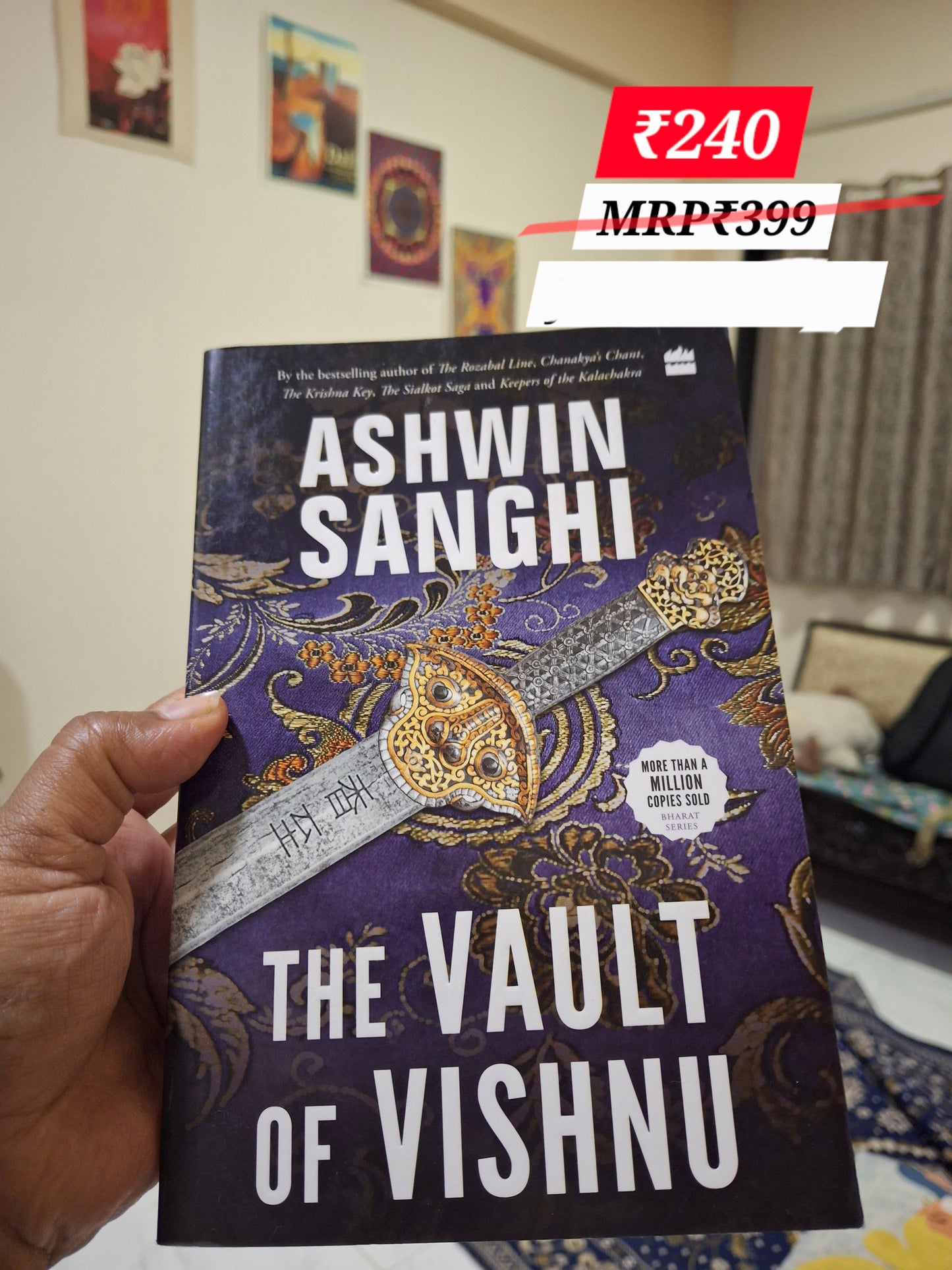 The vault of Vishnu by Ashwin Sanghi