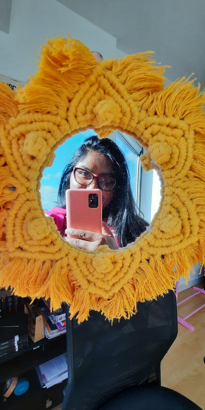 Mirror Mandala Wall Decor