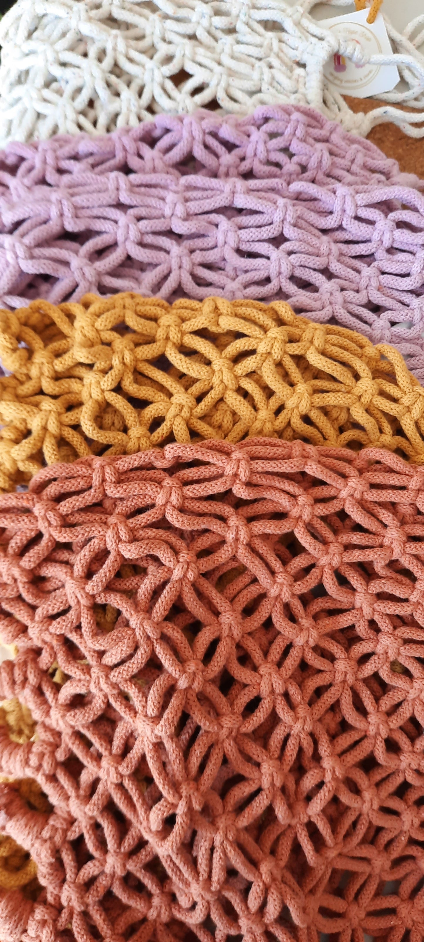 Braided Macrame Tote, Boho Beach Bag, Shopping Tote