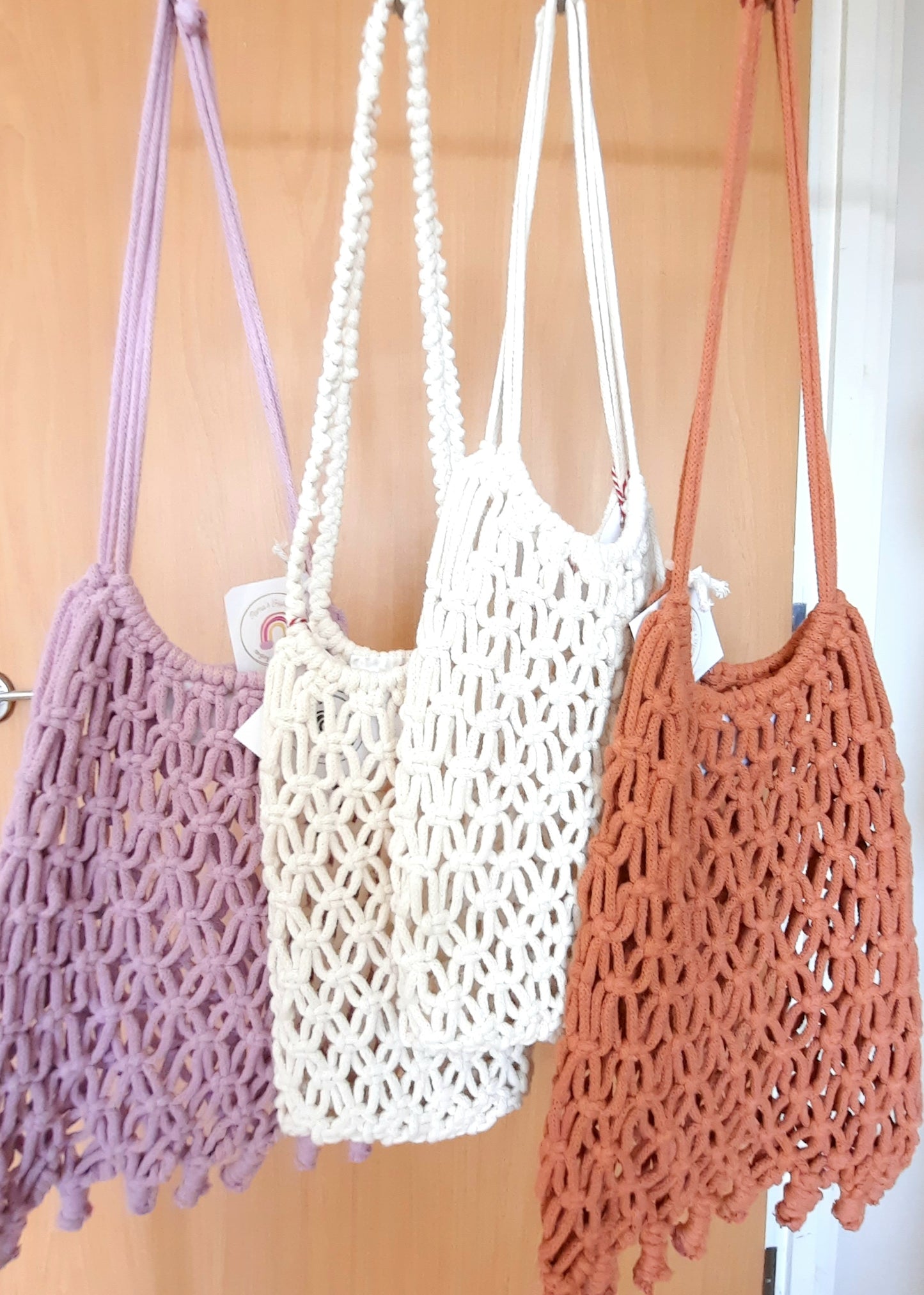 Braided Macrame Tote, Boho Beach Bag, Shopping Tote