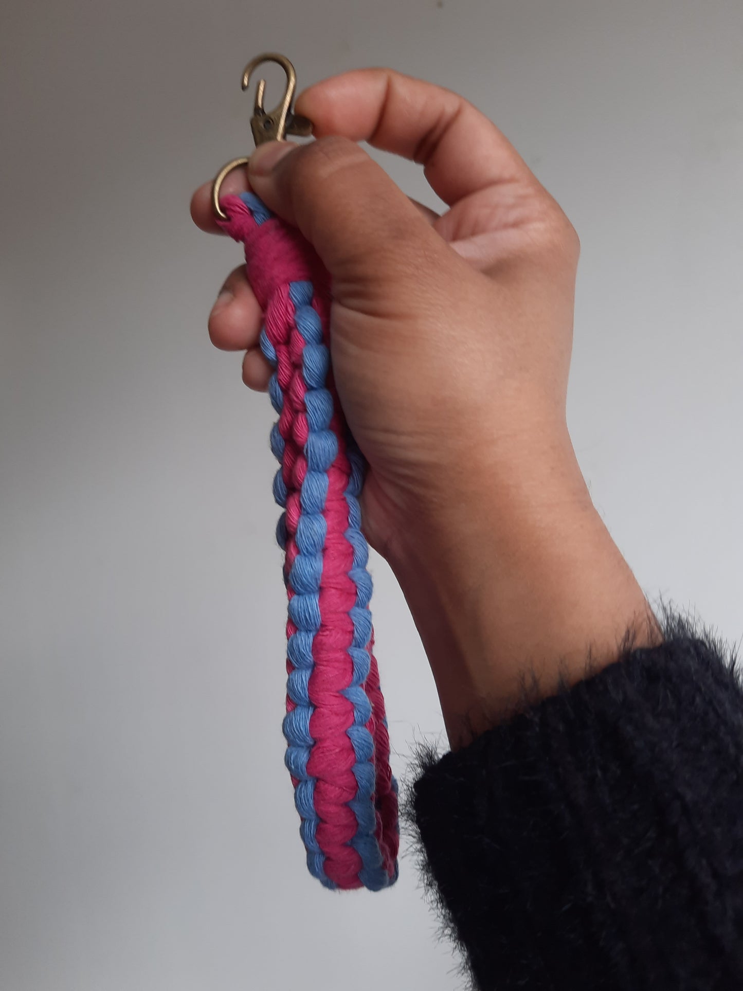 Wristlet Macrame Keychains