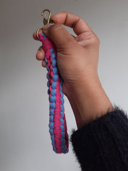 Wristlet Macrame Keychains