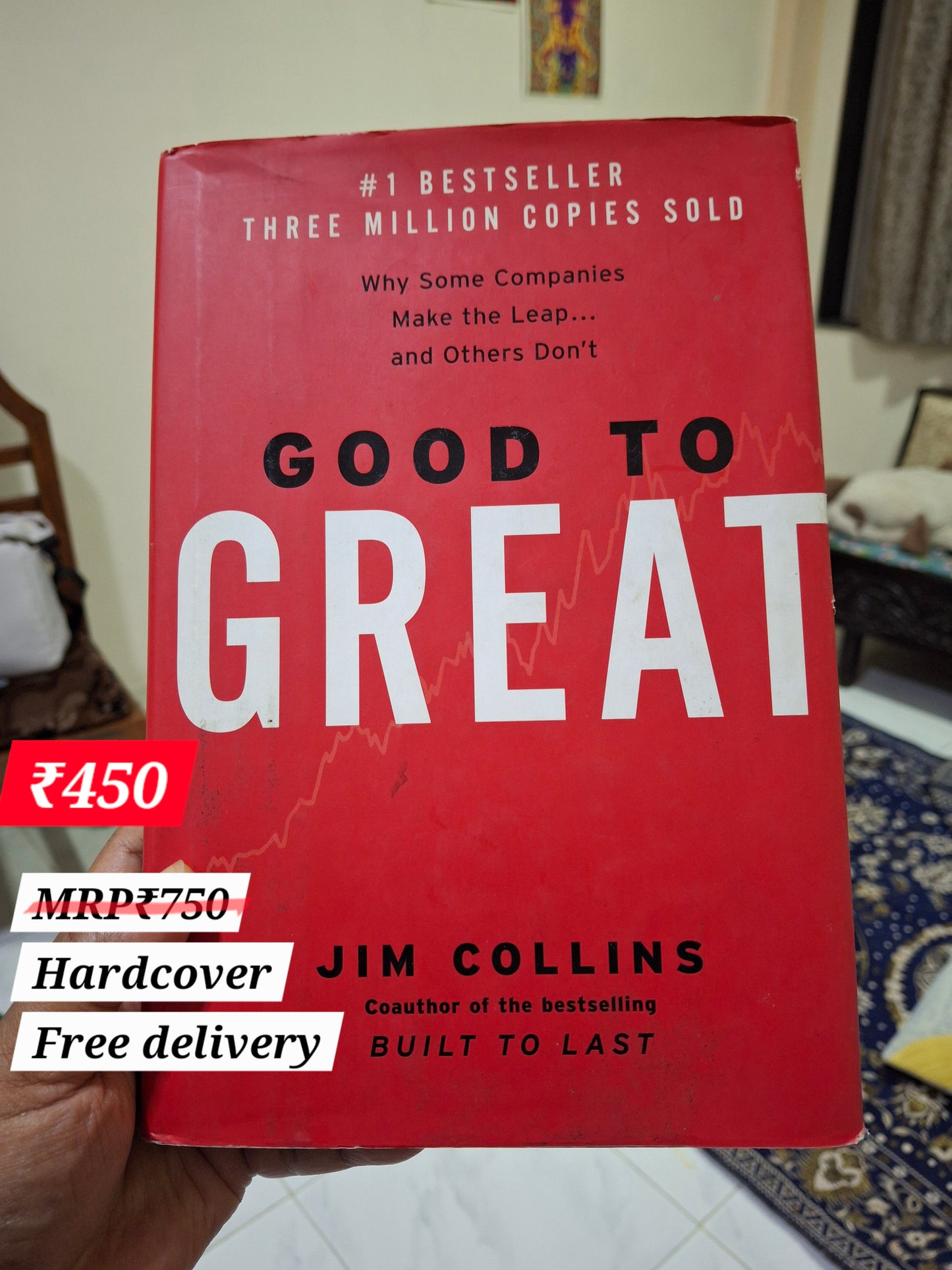 Good to Great by Jim Collins (Hardcover)
