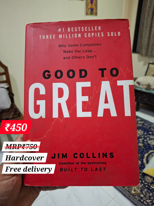 Good to Great by Jim Collins (Hardcover)
