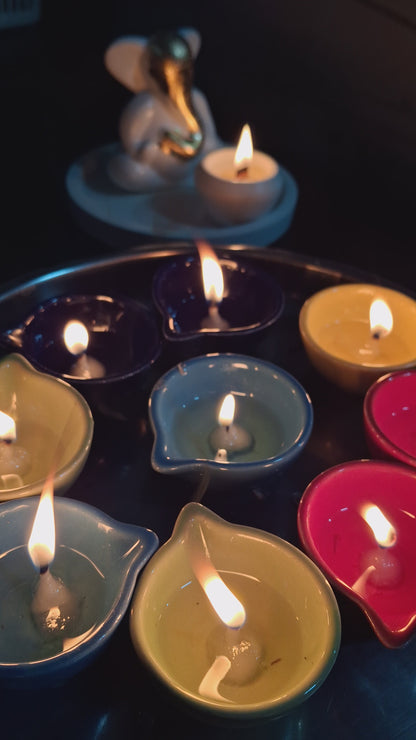 Ceramic Diyas Round