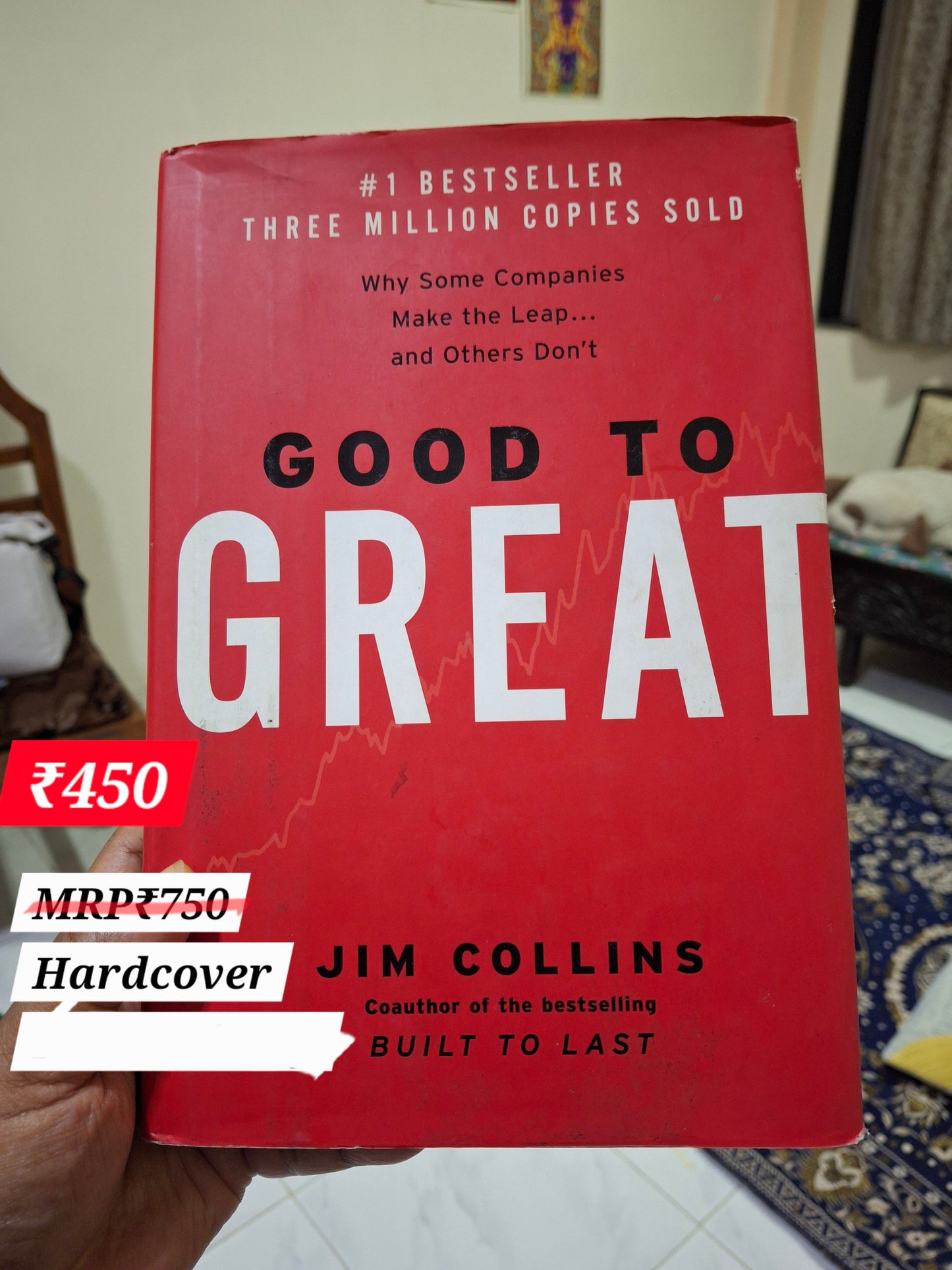 Good to Great by Jim Collins (Hardcover)