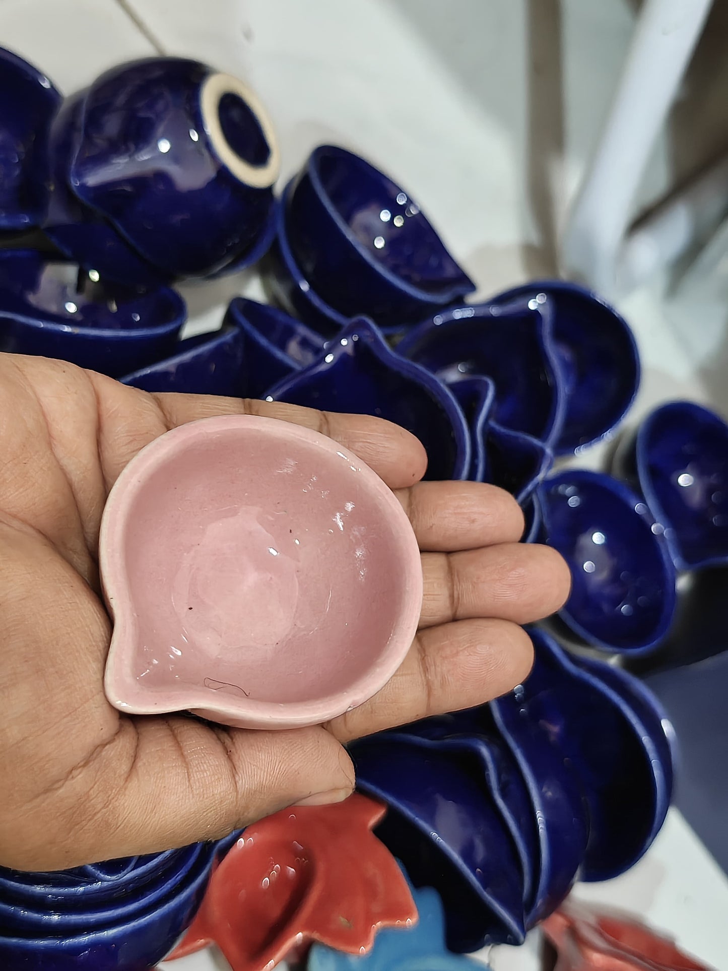 Ceramic Diyas Round