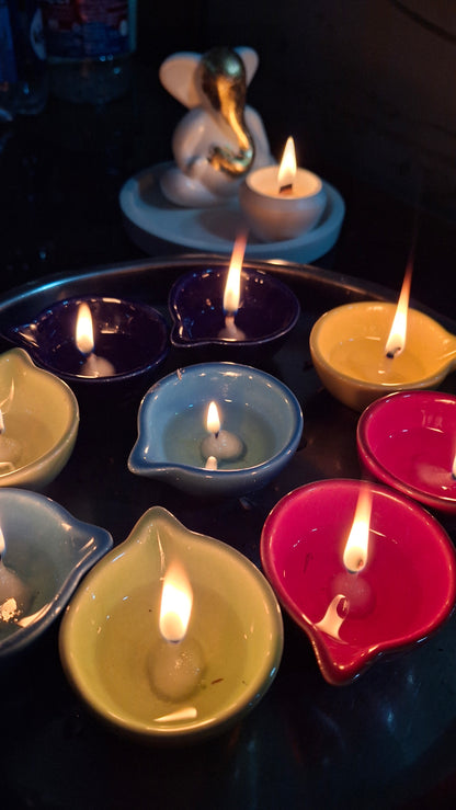 Ceramic Diyas Round