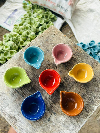 Ceramic Diyas Round